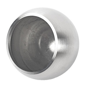 Aufsatzkugel / Abschlußkugel für Rohr 33,7 mm